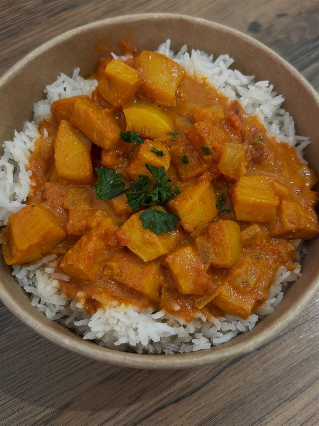 Rouille de seiche et riz basmati, plat maison Maison May