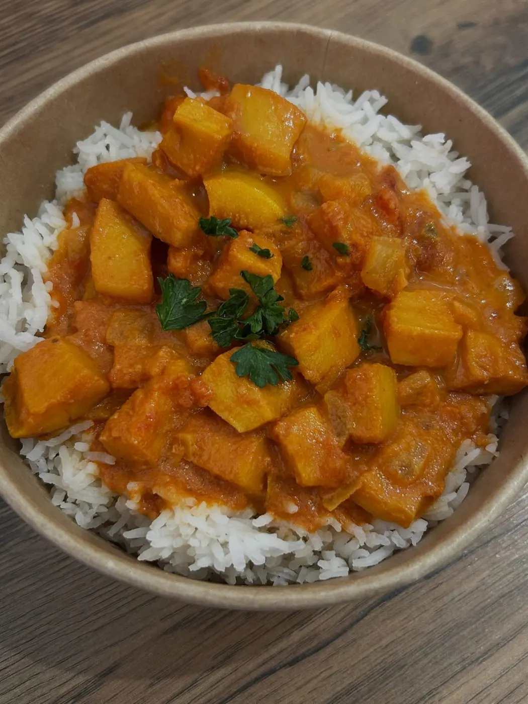 Rouille de seiche et riz basmati, plat maison Maison May